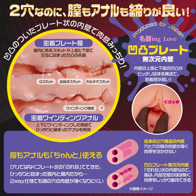 愛撫ing名器 水野つばき内部構造画像