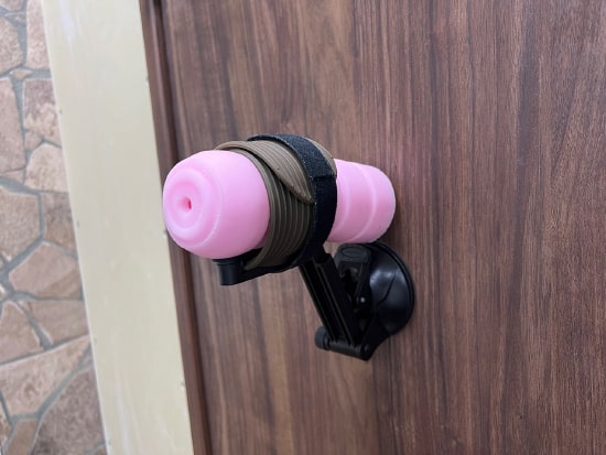 ハンズフリーの壁設置画像