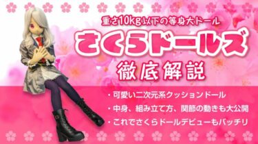 さくらドール徹底解説！等身大ラブドールにして凄く軽くて扱いやすい！専門店では信長トイズのみ取扱中！