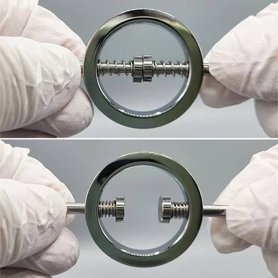 乳首クリップ開閉