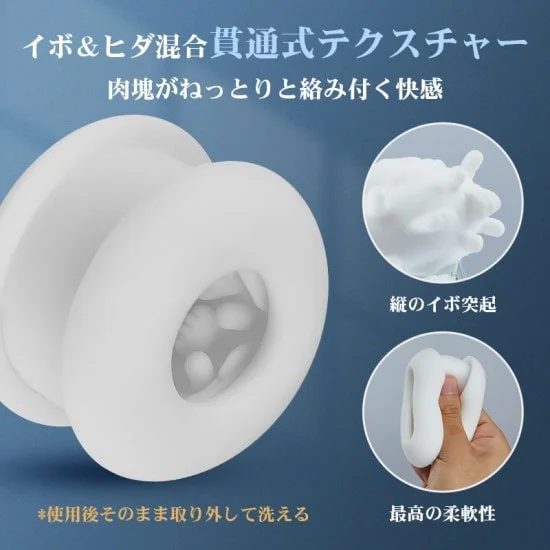 コンパクトドライヤーピストンオナホ内部