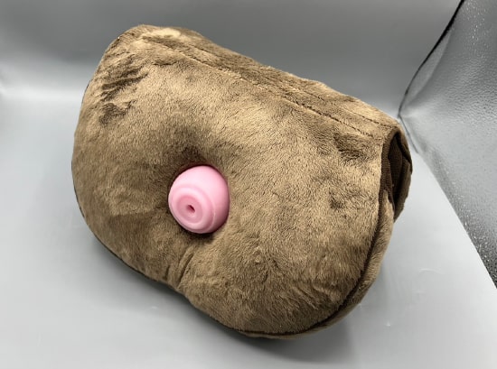 オナホクッション使用図