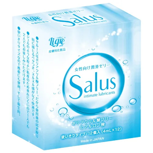 女性向け潤滑ゼリー：Salus潤滑ゼリーのパッケージ画像
