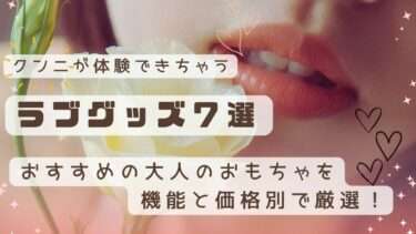 クンニが体験、大人のおもちゃ７選～「クンニ」おすすめのアダルトグッズを機能と価格別で厳選！