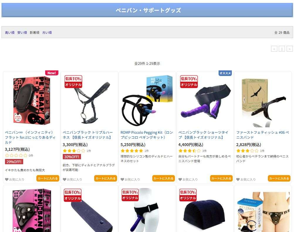 ペニバン全部の画像