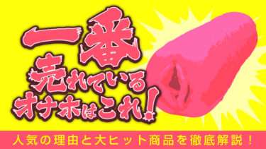 一番売れているオナホ！人気の理由と大ヒットオナホールを徹底解説。