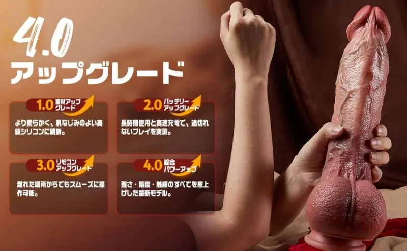 どリアルシリコンディルド・電動サオ太タイプ