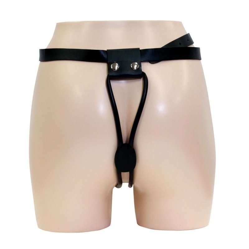 アナルストッパーバンド着用画像