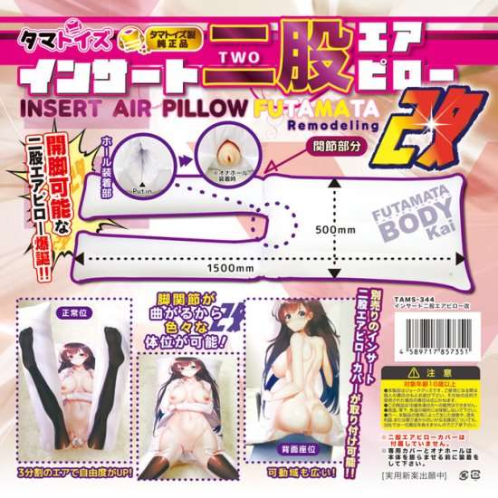 インサート二股エアピロー改本体