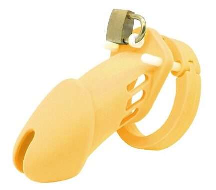 貞操帯『オナニー管理CB6000 ロングイエロー』商品画像