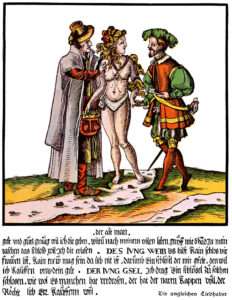 出征する兵士が恋人の貞操を守るために装着させていた