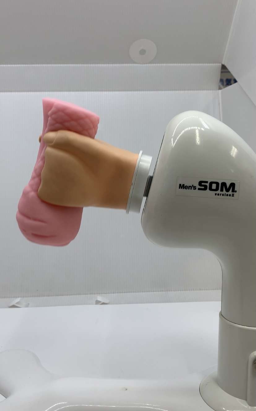メンズSOMハンドオナホ着用画像