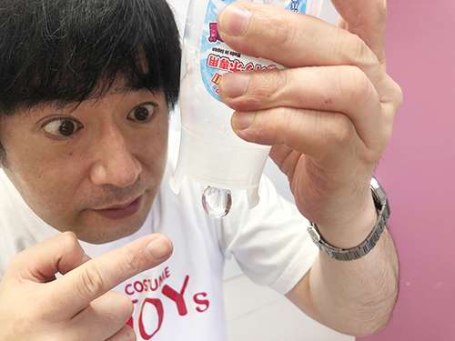 アダルトグッズ業界初の【逆止弁キャップ】