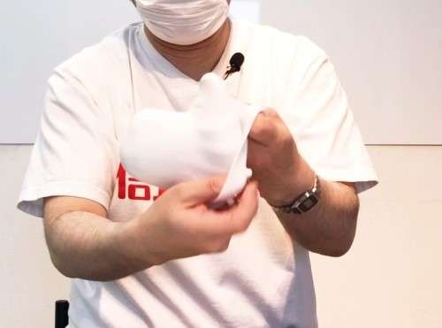 マスターハンズ　手袋型の手コキオナホ