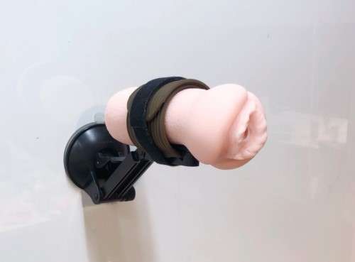 ハンズフリー壁設置画像