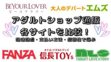 アダルトグッズショップを徹底調査